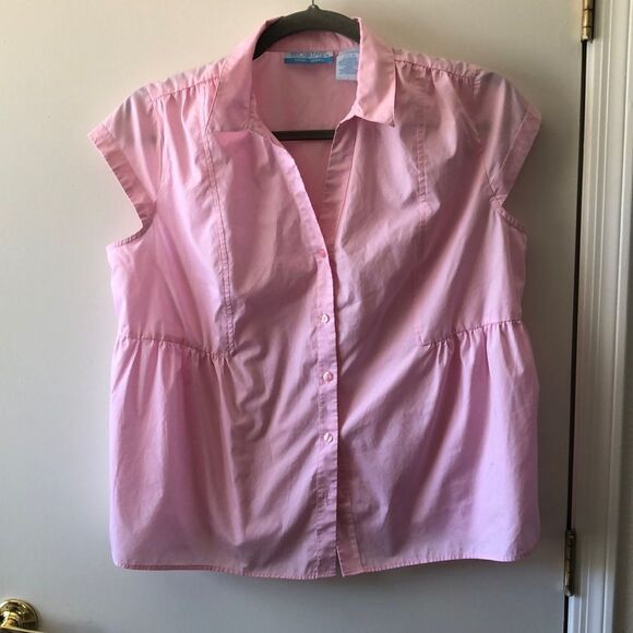 Announcement Maternity Top Size XL Gently used Pink - Picture 1 of 5
